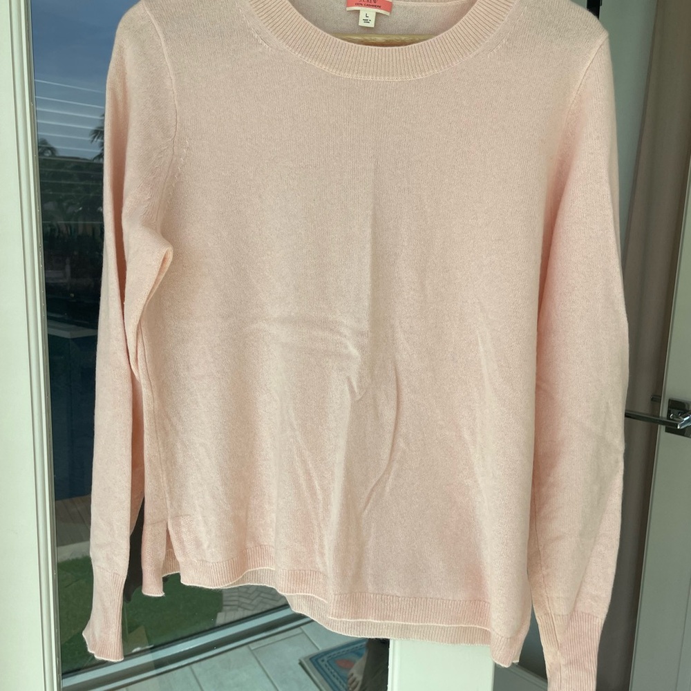 JCREW cashmere sweater size L